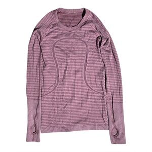 Lululemon‎ Swiftly Tech Long Sleeve Crew Pullover Activewear Top